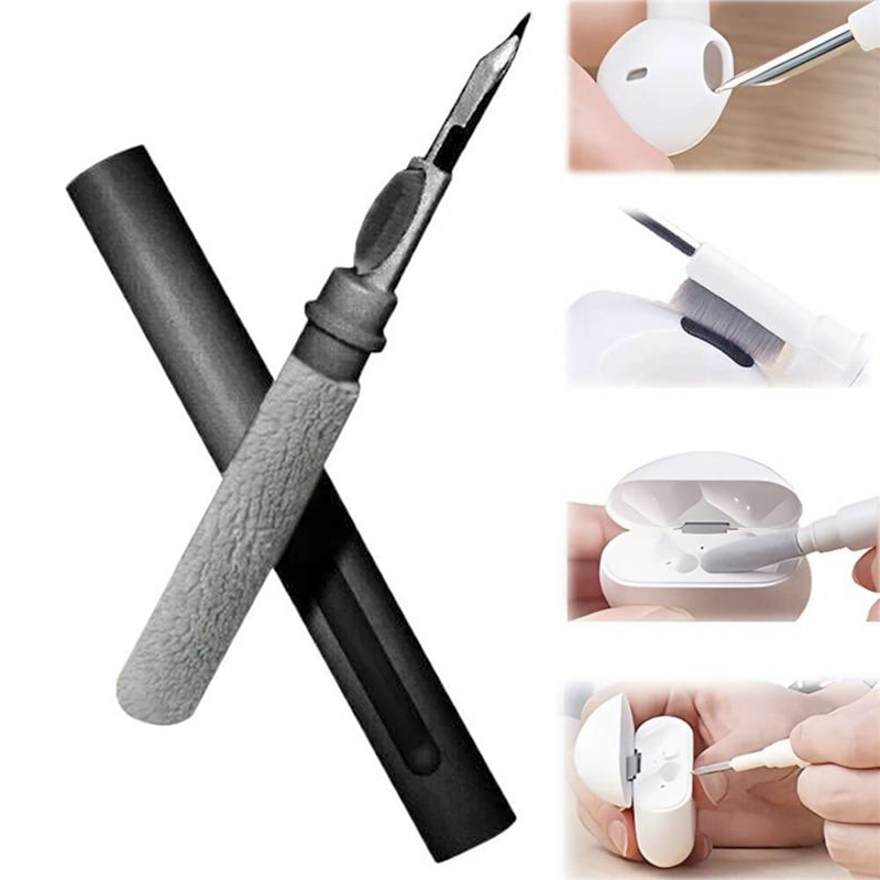 Smart Pen Digital - 3IN1 Taşınabilir Temizleme Kalemi Kulaklıklar Cep