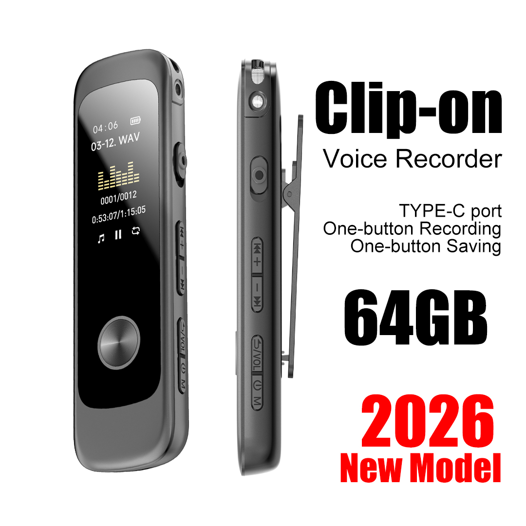 Voice Recorder Pen - Mini Ses Kaydedici Kalem HD 1536Kbps