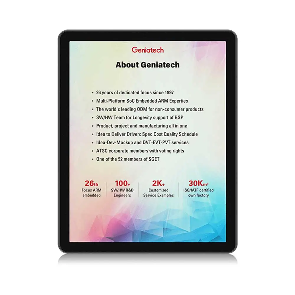 Geniatech Renkli 10 İnç E-müre - E-Ink Tablet Reader incelemesi ve fiyatı