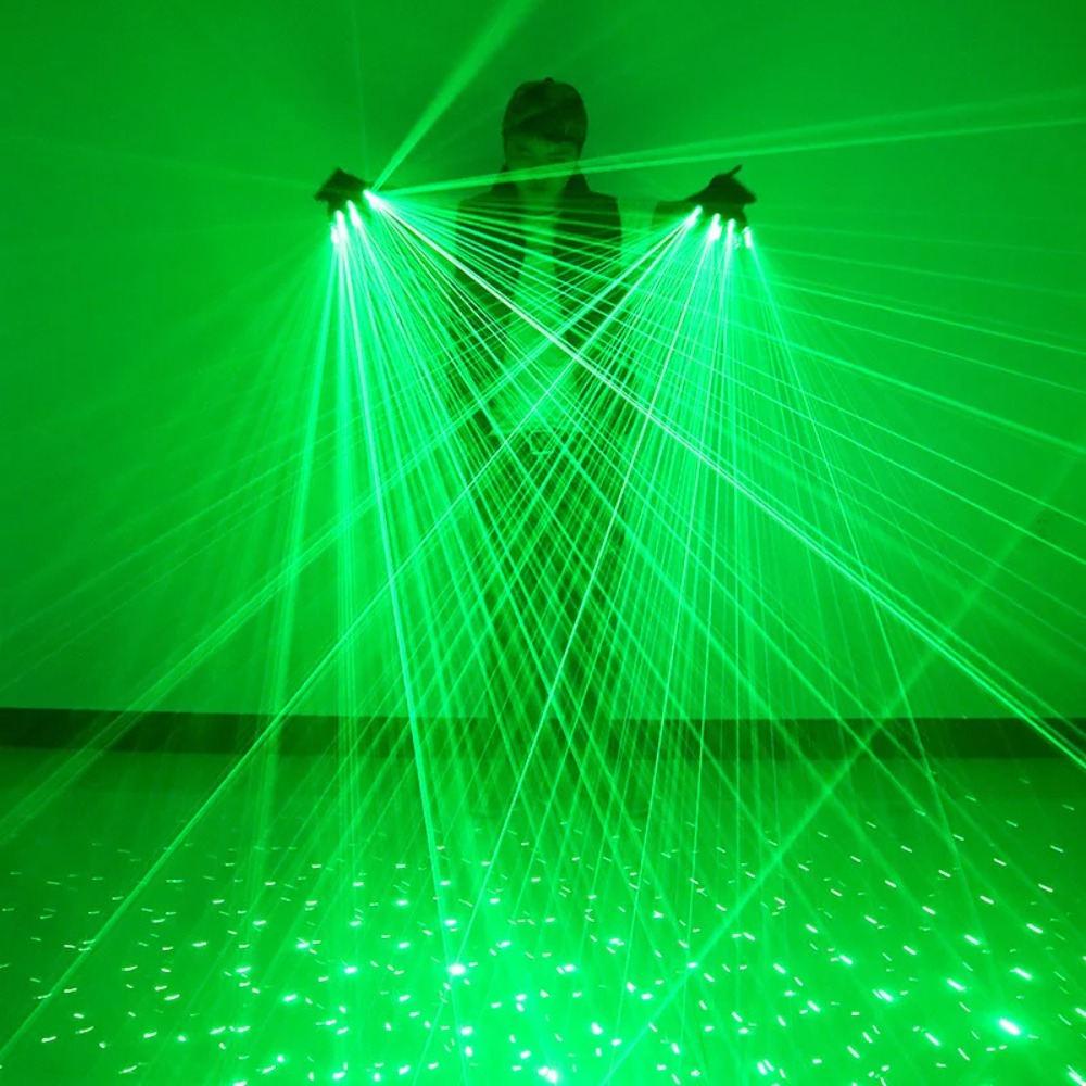 Yeşil Lazer Eldiven Lazer Flaş - Led Gloves Music incelemesi ve fiyatı