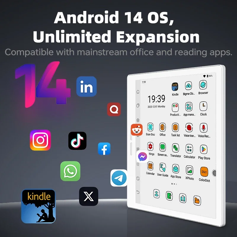 Bigme 751C S 7 inç Renkli E-Mü - E-Ink Tablet Reader incelemesi ve fiyatı