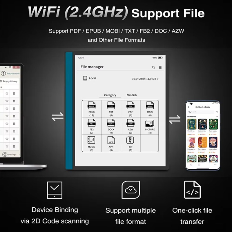 10.3 İnç E-Mürekkep Tablet Yaz - E-Ink Tablet Reader incelemesi ve fiyatı