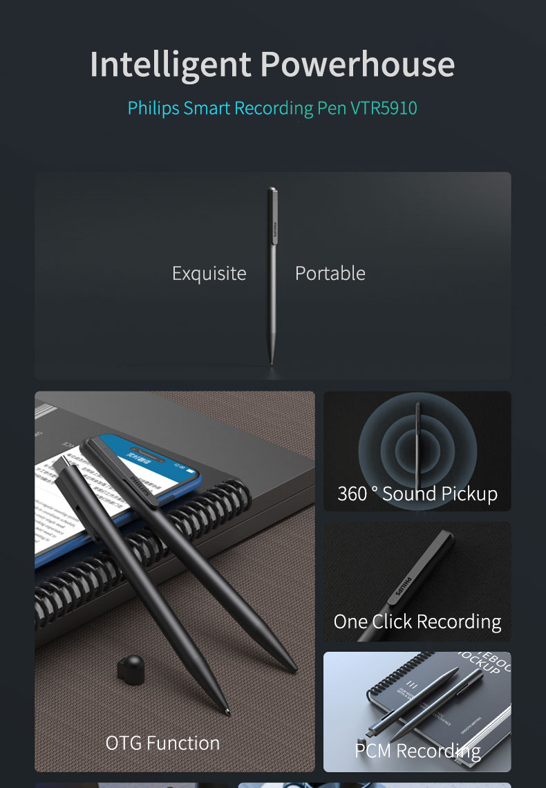 Philips Ses Kaydedici Kalem AI - Voice Recorder Pen incelemesi ve fiyatı